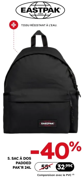 Sac à dos Padded Pak'r 24L Eastpak