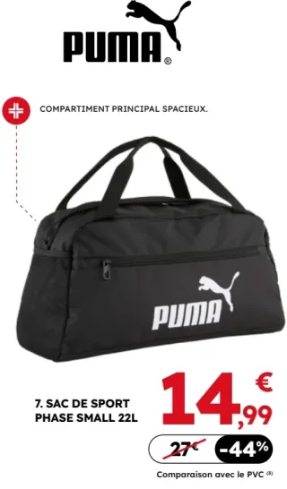 Sac de sport Puma Phase Small 22L