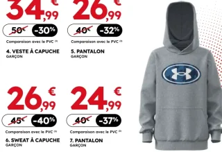 SWEAT À CAPUCHE GARÇON Under Armour