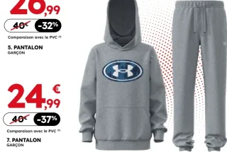 PANTALON GARÇON Under Armour