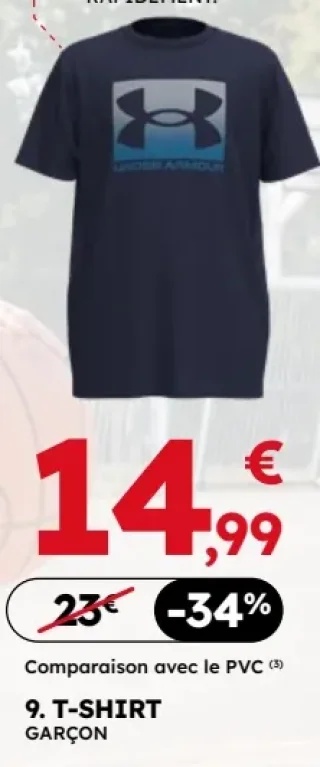 T-SHIRT GARÇON Under Armour
