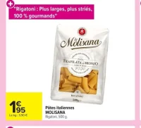 Pâtes italiennes MOLISANA Rigatoni
