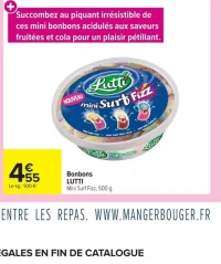 Bonbons LUTTI Mini Surf Fizz