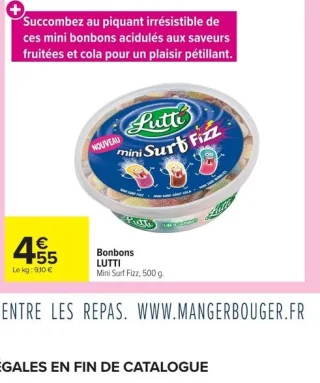 Bonbons LUTTI Mini Surf Fizz