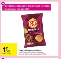 Chips ondulées aromatisées Lay's