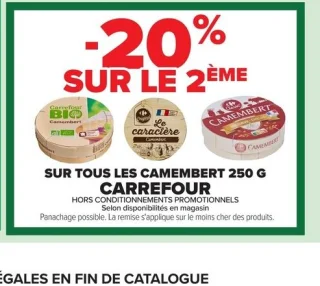 Camembert 250 g CARREFOUR