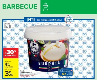 Burrata CARREFOUR EXTRA