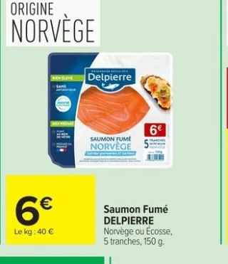 Saumon Fumé Delpierre