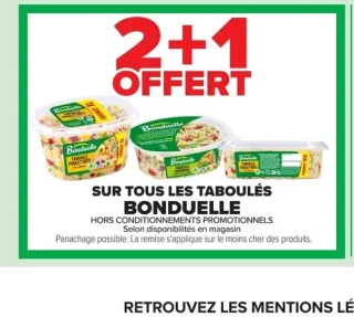Taboulés Bonduelle