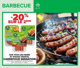 Panés et steaks végétal Carrefour Sensation