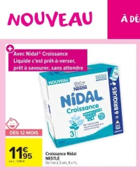 Croissance Nidal NESTLÉ