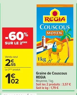 Graine de Couscous REGIA