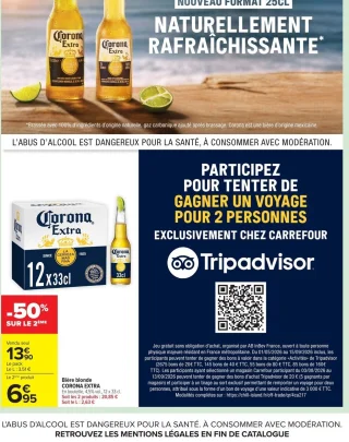 Bière blonde Corona Extra