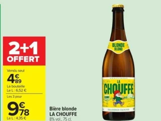 Bière blonde La Chouffe