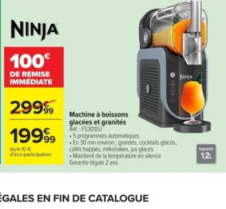 Machine à boissons glacées et granités NINJA