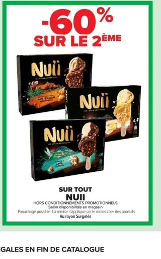 Bâtonnets glacés Nuii