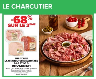 Rovagnati Charcuterie Naturals 80 g et 90 g