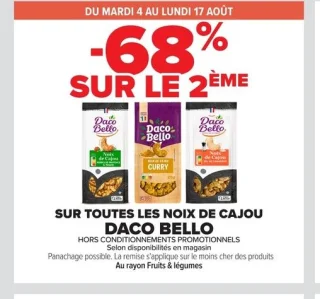 Noix de cajou Daco Bello