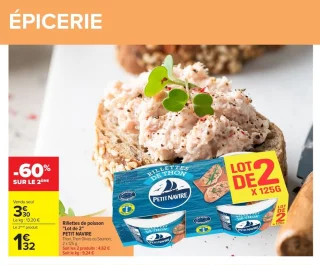 Rillettes de poisson "Lot de 2" PETIT NAVIRE