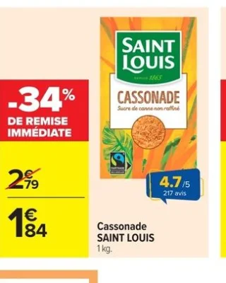 Cassonade SAINT LOUIS