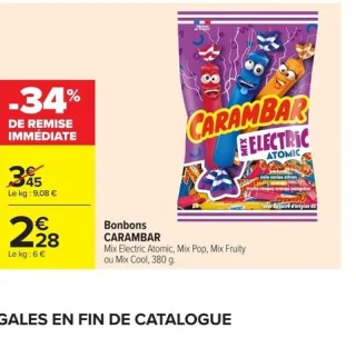 Bonbons Carambar