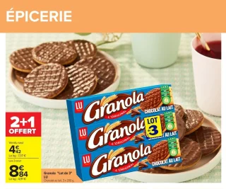 Granola "Lot de 3" LU