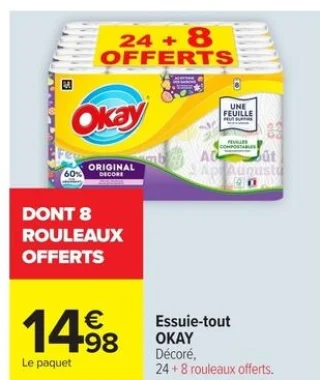 Essuie-tout OKAY Décoré