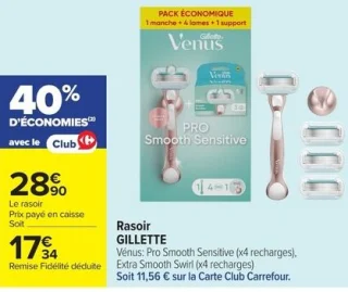 Rasoir GILLETTE Vénus