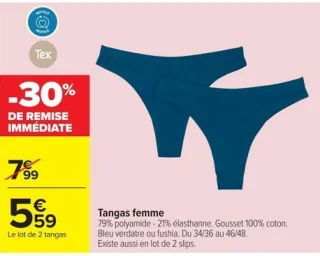 Tangas femme Tex