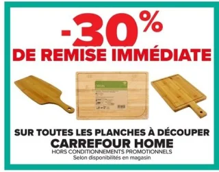 Planches à découper Carrefour Home