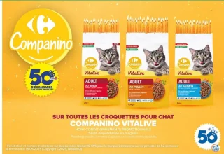 Croquettes pour chat Companino Vitalive