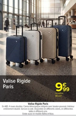 Valise Rigide Paris