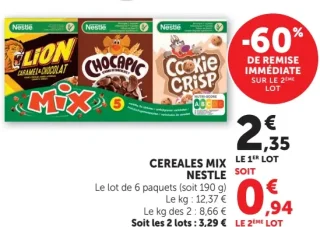 CEREALES MIX NESTLE