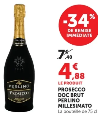 PROSECCO DOC BRUT PERLINO MILLÉSIMATO