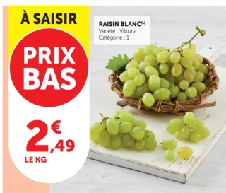 Raisin Blanc Vittoria