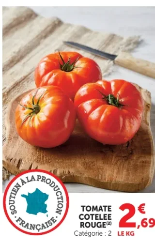 Tomate Côtelée Rouge