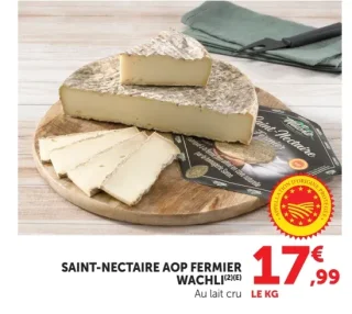 Saint-Nectaire AOP fermier Wachli