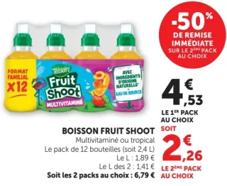 BOISSON FRUIT SHOOT Teisseire