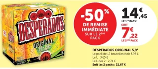 Bière Desperados Original 5,9°