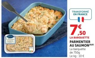 Briau Parmentier au saumon