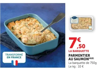 Parmentier au saumon