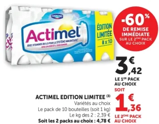 Actimel Édition Limitée