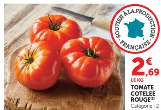 Tomate côtelée rouge