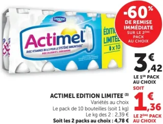 Actimel Edition Limitee