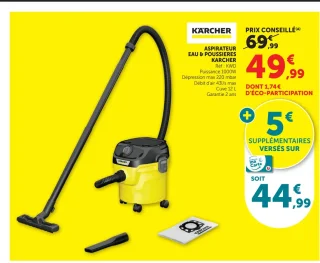 Aspirateur eau & poussières Kärcher