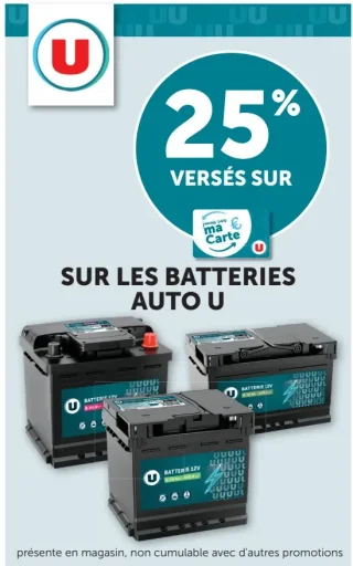 Batteries auto U