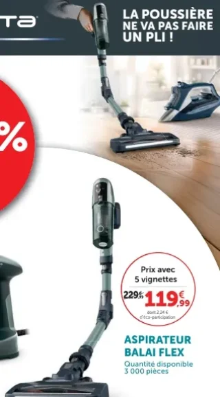 Aspirateur Balai Flex Rowenta