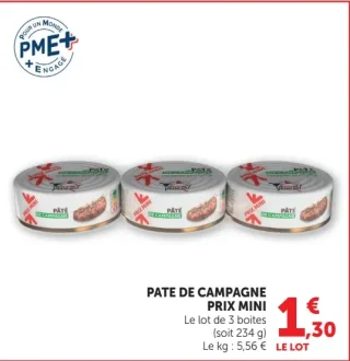 Pâté de campagne Prix Mini