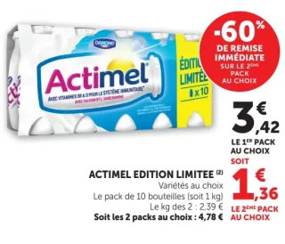 ACTIMEL EDITION LIMITEE Danone