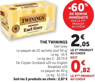 THE TWININGS Earl Grey